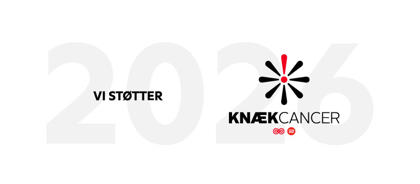 Støttelogo - Knæk cancer 2026 - DK